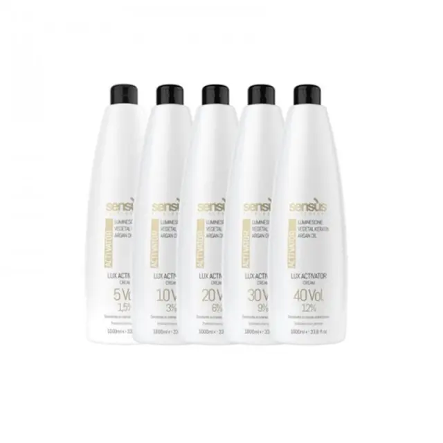 Sensus Lux Activator Cream 40vol 1000ml - (πολυτελής οξειδωτική κρέμα βαφής) 2