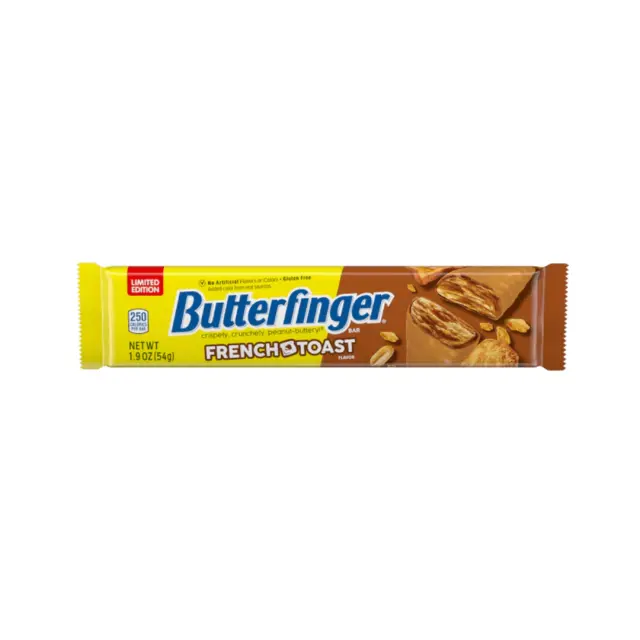 Nestle Butterfinger Limited Edition French Toast ΧΓ 54gr (ΠΡΟΣΟΧΗ! Λιώνει!) (Aνάλωση κατά προτίμηση πριν από 28/09/26)