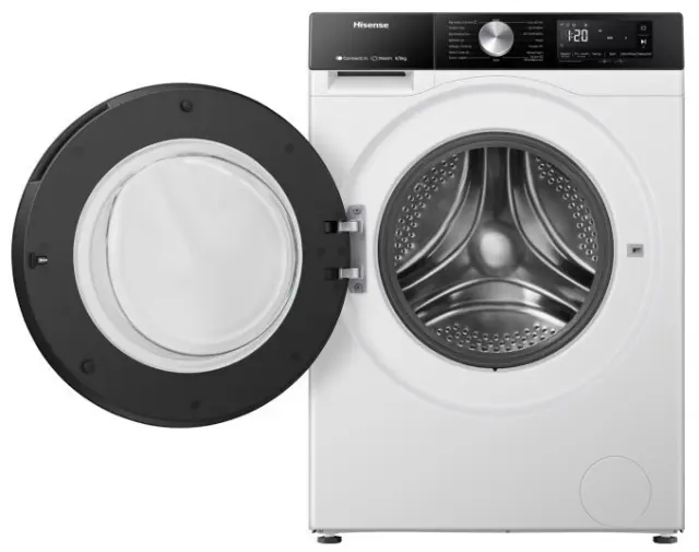 Hisense WD3S8043BW3 Πλυντήριο-Στεγνωτήριο Ρούχων 8kg/5kg Ατμού 1400 Στροφές με Wi-Fi 2