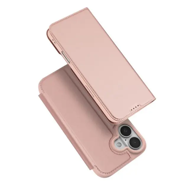Θήκη Flip Dux Ducis Apple iPhone 17 Skin Pro Ροζ N69649