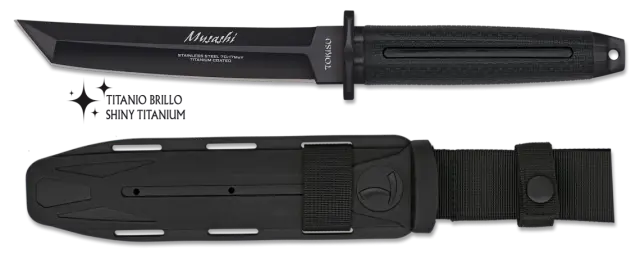 ΜΑΧΑΙΡΙ TOKISU Musashi black knife. Blade 15 cm, 32696