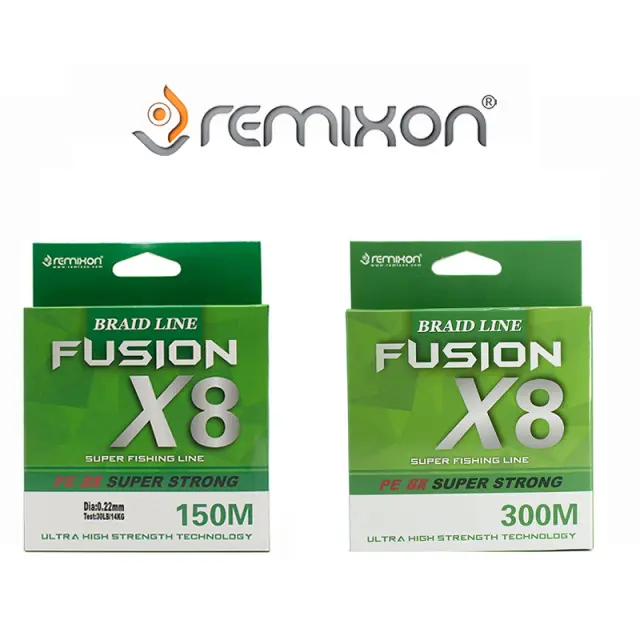 ΝΗΜΑ Remixon Fusion X8 Green 300m 0.25