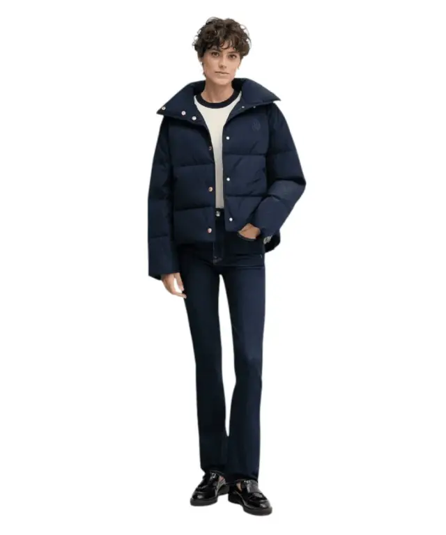 Calvin Klein - Γυναικείο Παντελόνι Jean Ck Skinny Boot LV047D732G-N8D Μπλε Σκούρο 2