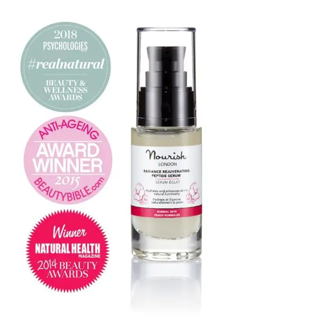 Nourish London Radiance Rejuvenating Peptide Serum– Βιολογικός Ορός Προσώπου Με Πεπτίδια Για Λάμψη & Αναζωογόνηση 2