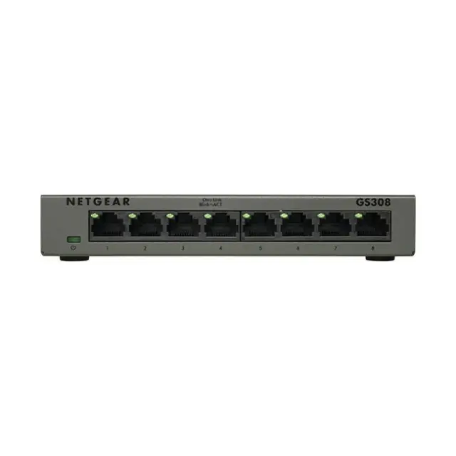 NetGear GS308 Unmanaged L2 Switch με 8 Θύρες Gigabit (1Gbps) Ethernet 3