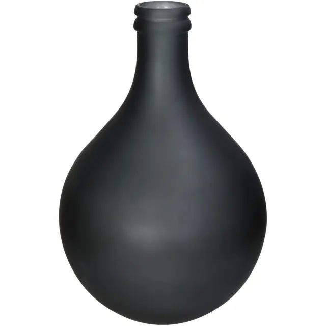 Βάζο Γκρι Ανακυκλωμένο Γυαλί 29x29x43cm
