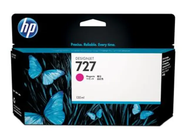 HP 727 Γνήσιο Μελάνι Εκτυπωτή InkJet Ματζέντα (B3P20A)