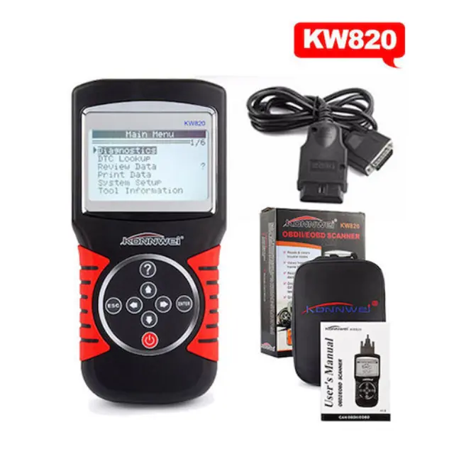 Konnwei KW820 Διαγνωστικό Αυτοκινήτου Ψηφιακό OBD 2 με Καλώδιο 3