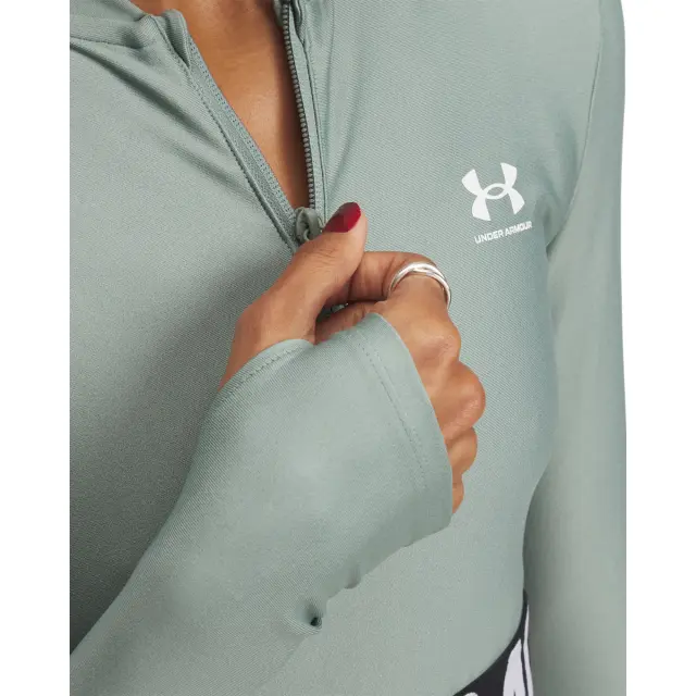 Under Armour HeatGear Rid 1/4 Zip LS 1388692-348 - XS 3