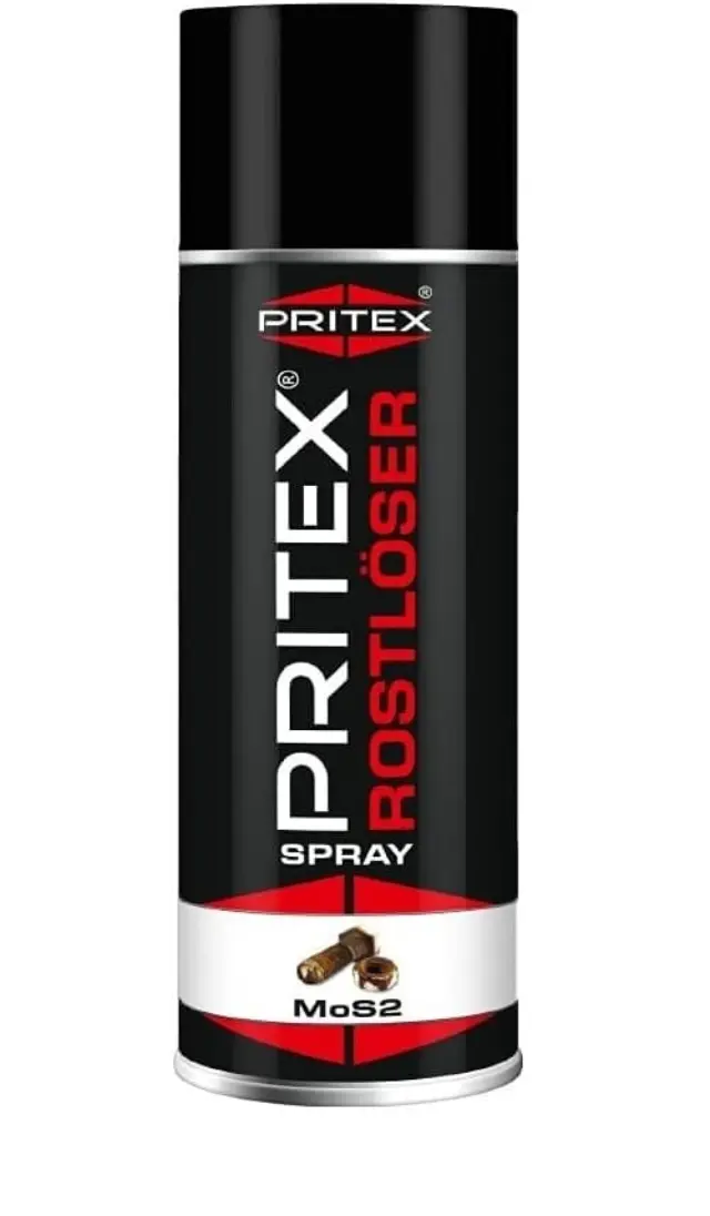 Αντισκωριακό Pritex MoS2 400ml - Προστασία και Συντήρηση Μεταλλικών Επιφανειών