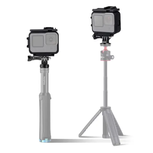 Plastic Frame για GoPro Hero 9/10/11/12 Με Βίδα Μαύρο ΟΕΜ 2