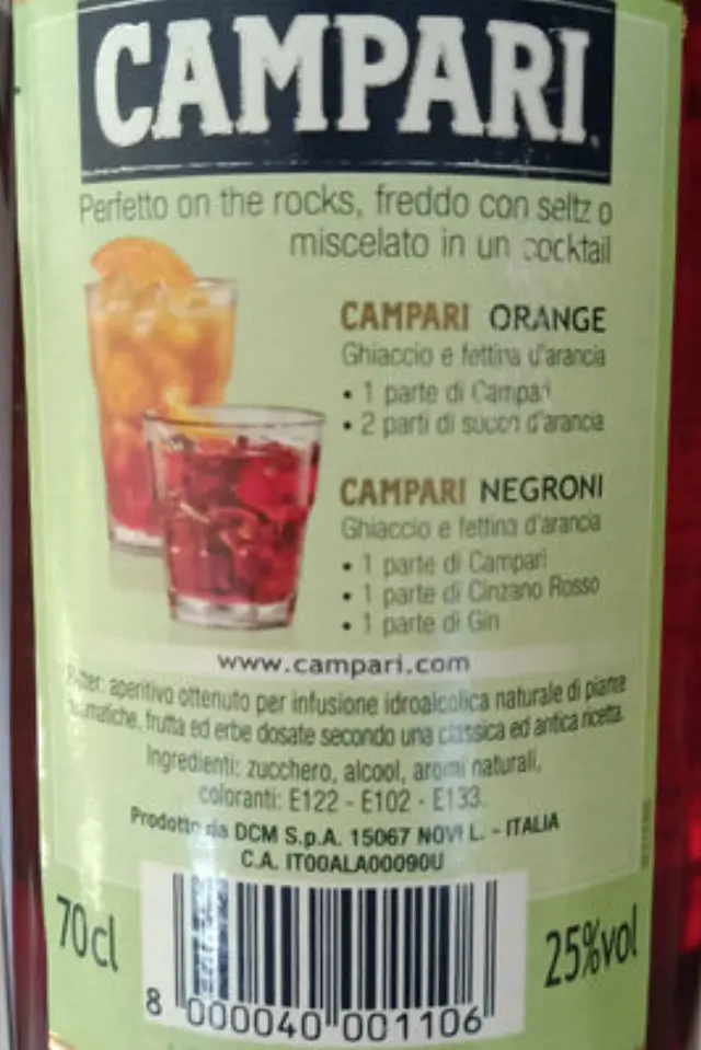 CAMPARI APERTIVO 700ml 2