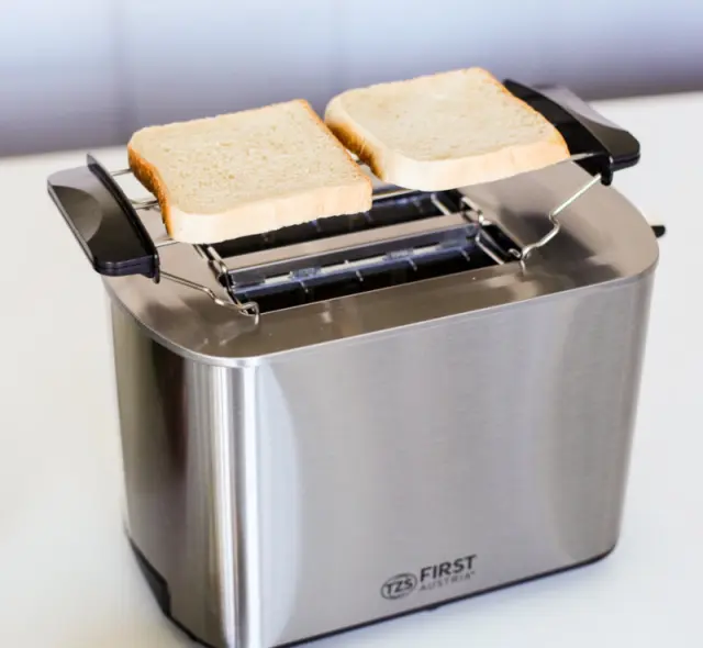 Φρυγανιέρα 2 Θέσεων Inox 850W FIRST AUSTRIA FA-5367-3