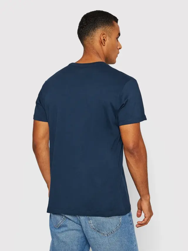 Pepe Jeans - Ανδρικό T-shirt Eggo Regular Fit PM508208-595 Μπλε Ναυτικό 2