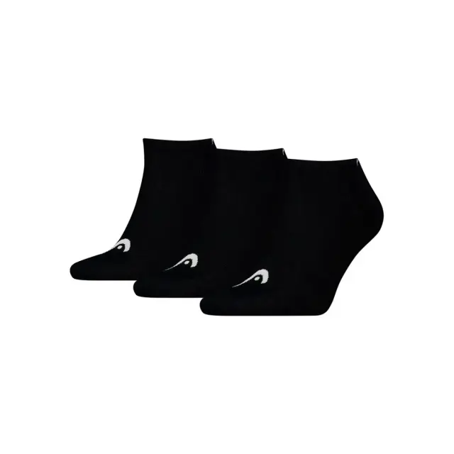 HEAD Ανδρικές Κάλτσες All Sports Training Sneakers - 3 Ζεύγη, Χρώμα Μαύρο - 39-42