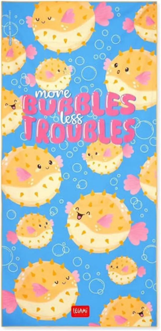 Legami Beach Towel Pufferfish / BT0031 (Legami)