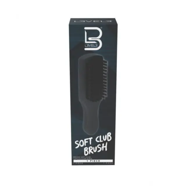 L3VEL3 Soft Club Brush Βούρτσα Fade 3