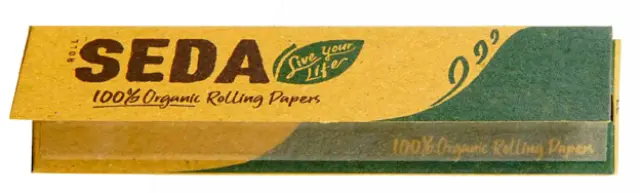 Roll Seda EcoPapers Χαρτάκι Premium Ακατέργαστο Bamboo - King Size Slim 33φ