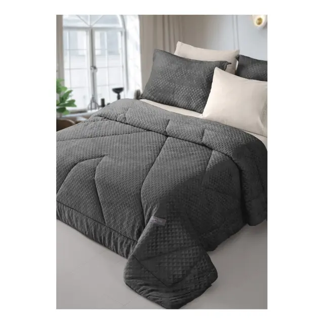 Κουβερτοπάπλωμα Υπέρδιπλο Saint Clair Baroque Carbon 220x240