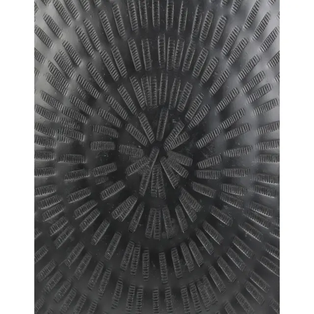 Βάζο Μαύρο Μέταλλο 39x14x47cm 3