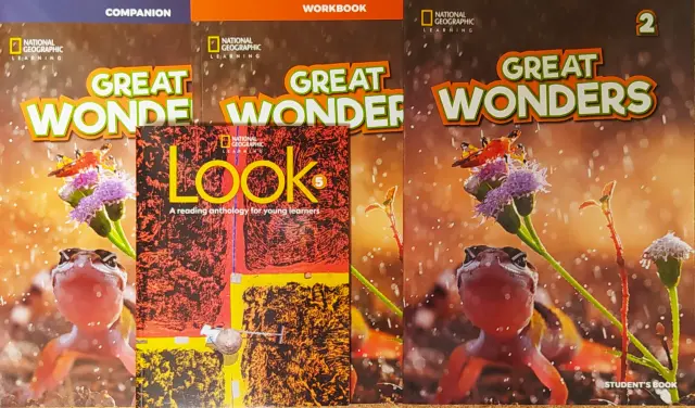 GREAT WONDERS 2 BUNDLE (SB + WB + COMPANION + LOOK 5 ANTHOLOGY)