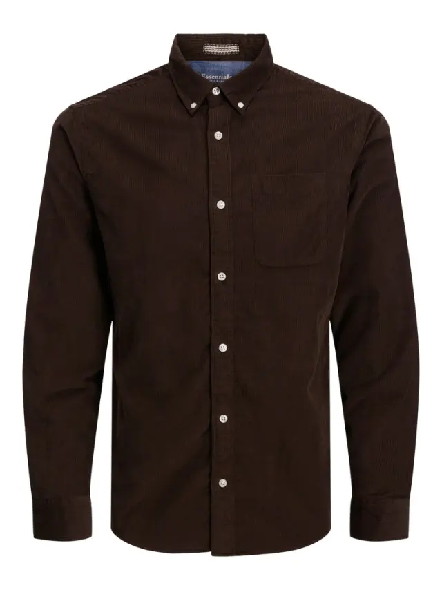 JJECLASSIC CORDUROY SHIRT L/S SN mulch