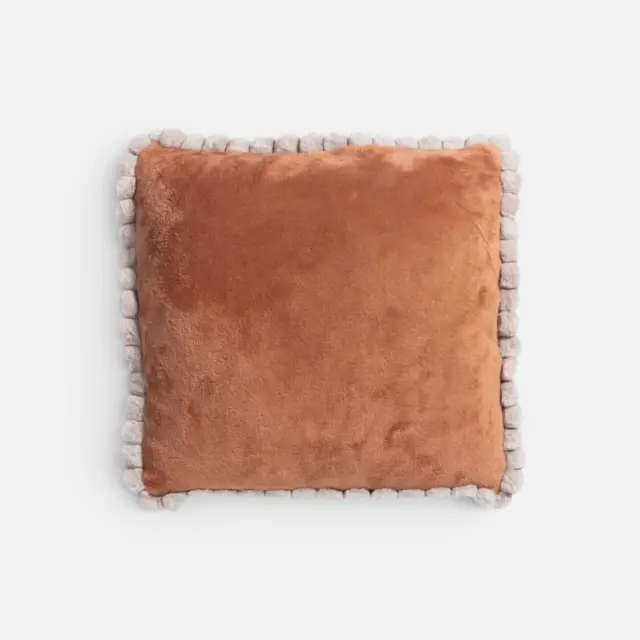 Μαξιλάρι Διακοσμητικό Pompozia 45x45 Nef Nef Homeware, 100% ΠΟΛΥΕΣΤΕΡΑΣ - CAMEL (040947)