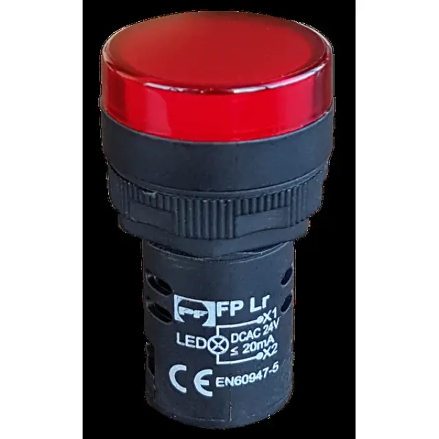 LED indicator lamp FP L230 red 230V AC/DC