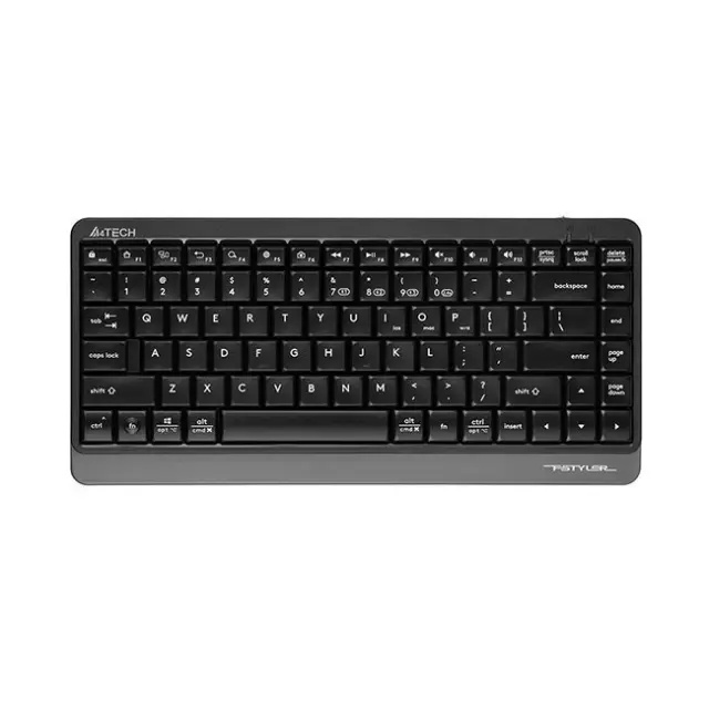 A4Tech Keyboard FStyler FBK11 TKL Black / Gray (A4TKLA47124)