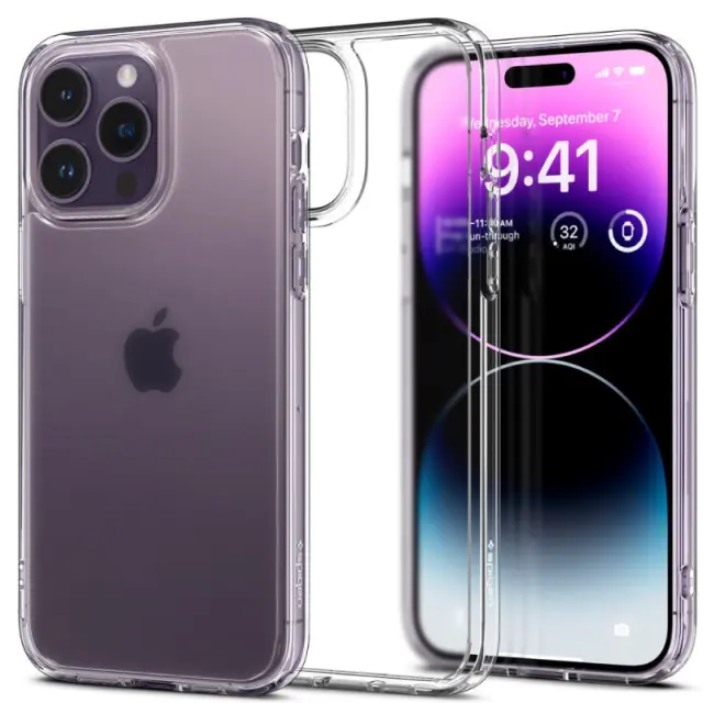 Spigen Ultra Hybrid iPhone 14 Pro Crystal Clear