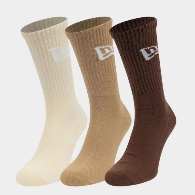 Σετ 3 Κάλτσες New Era 60771255 Καφέ - 35-38