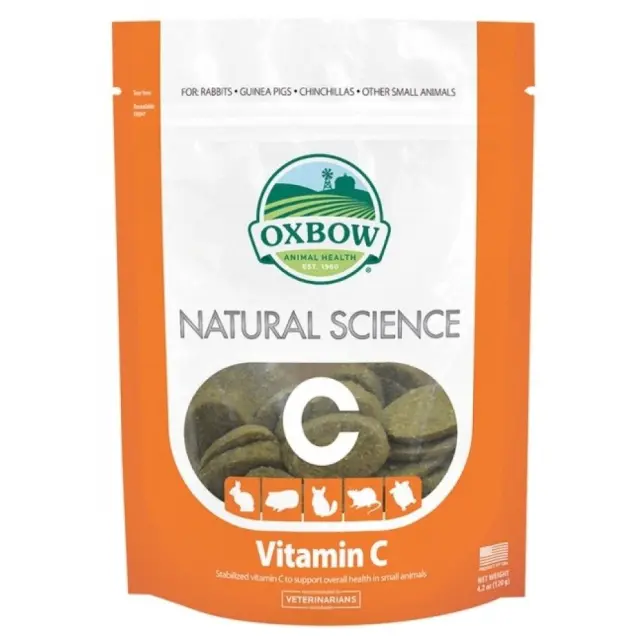 Oxbow Natural Science Συπλήρωμα Διατροφής Vitamin C 120gr Μονόχρωμο