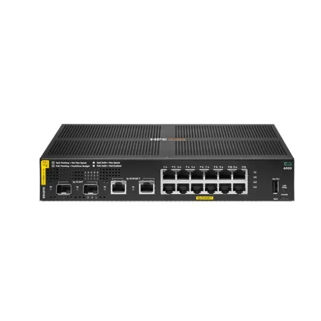 HPE Aruba Managed Switch CX 6000 12port Gigabit 2port SFP (R8N89B#ABB)