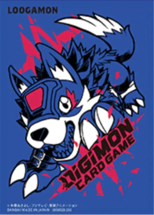Digimon Card Game Sleeves Loogamon 60ct