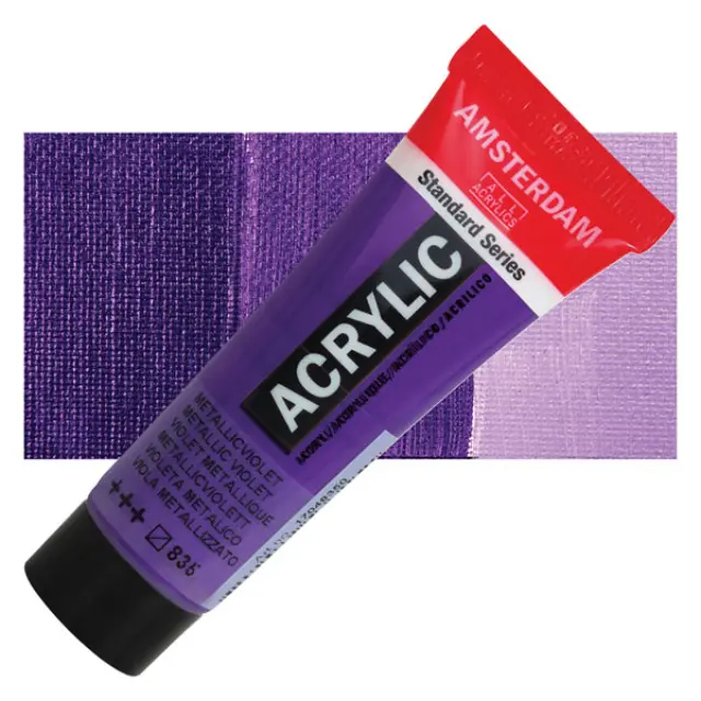 Ακρυλικό Talens Amsterdam 835 Metallic Violet - 20ml