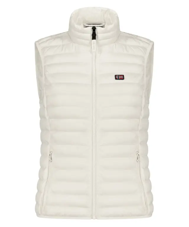 Norway Nautical School - Γυναικείο Αμάνικο Μπουφάν 832651-WHITE Λευκό