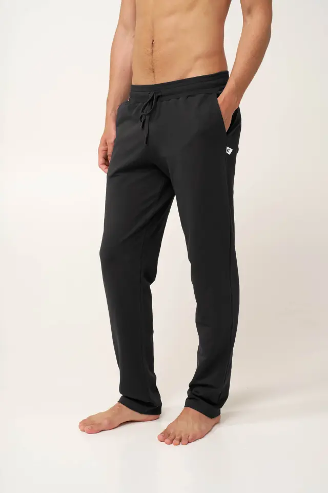 Ανδρικό Βαμβακερό Μακρύ Παντελόνι Vamp 24840 DARK GRAY