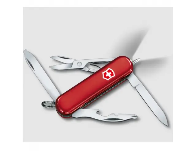 Ελβετικός Σουγιάς Victorinox Midnite Manager με 10 λειτουργίες και μήκος 5.8cm - Red0.6366 2