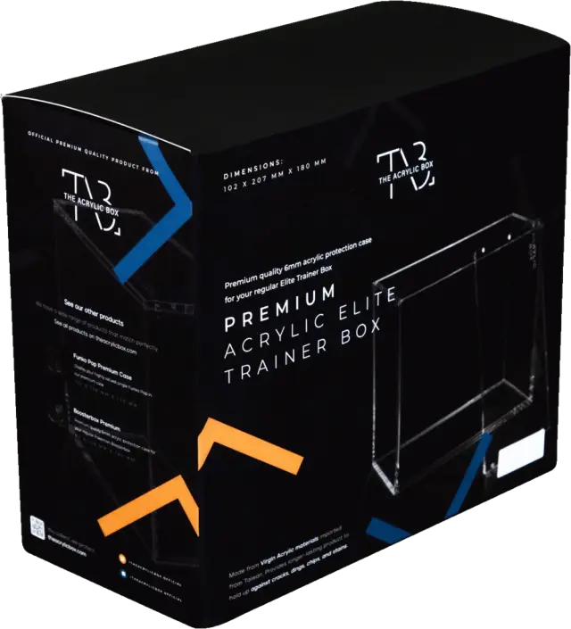 Elite Trainer Box Premium 6mm Acrylic Case