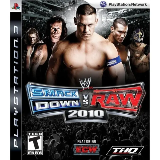 PS3 USED SMACKDOWN VS RAW 2010