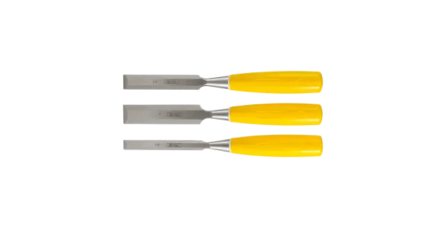 UYUSTOOLS ΣΕΤ 3ΤΜΧ ΣΚΑΡΠΕΛΑ ΞΥΛΟΥ 1/2",3/4",1" FMP301
