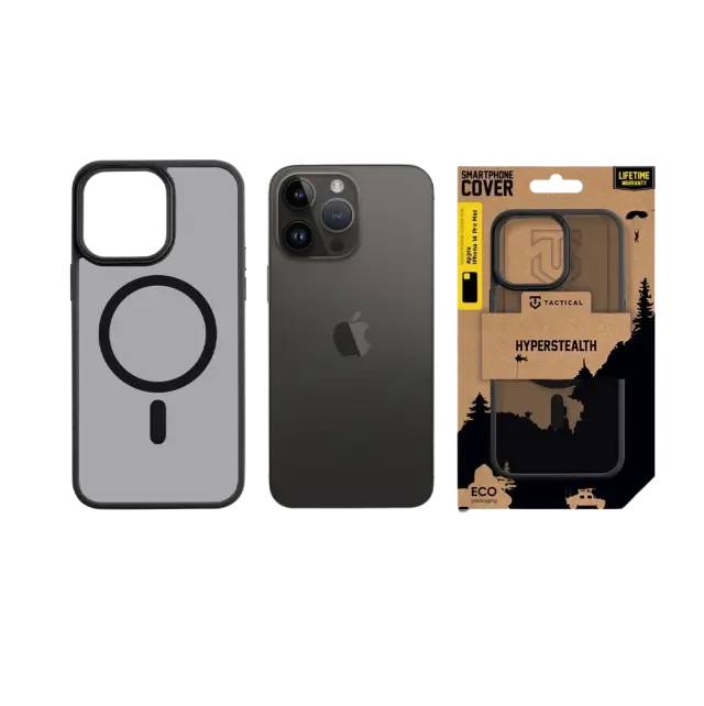 Tactical MagForce Hyperstealth Cover for Apple iPhone 14 Pro Max Asphalt 3