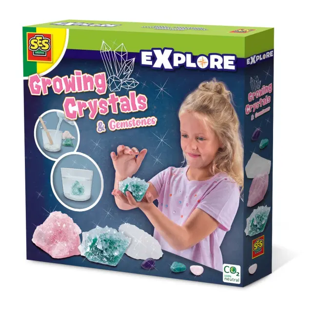SES Creative - Growing Crystals and Gemstones - S25115 - Toys