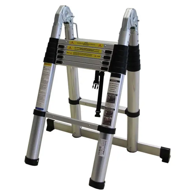 BORMANN Pro BHL5720 - BORMANN Pro BHL5720 Σκάλα Τηλεσκοπική Αλουμινίου 14 Σκαλιά (034865)