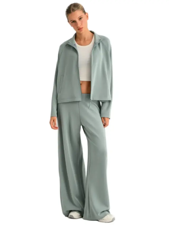 Bodytalk γυναικείο wide leg φούτερ παντελόνι 1262-908500-2