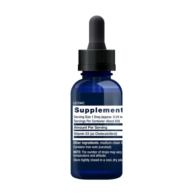 Life Extension Liquid Vitamin D3 (2000 IU) 2