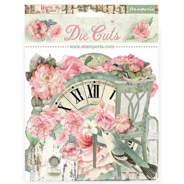 Die Cuts Stamperia, House of Roses