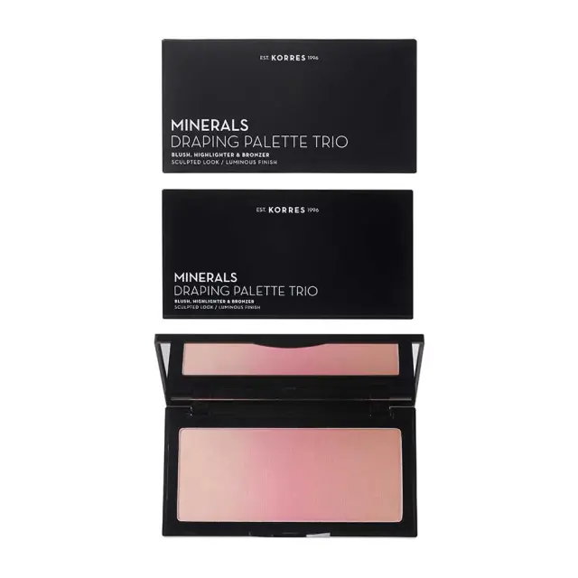 ΚΟΡΡΕΣ Minerals Draping Palette Trio Pink 21g