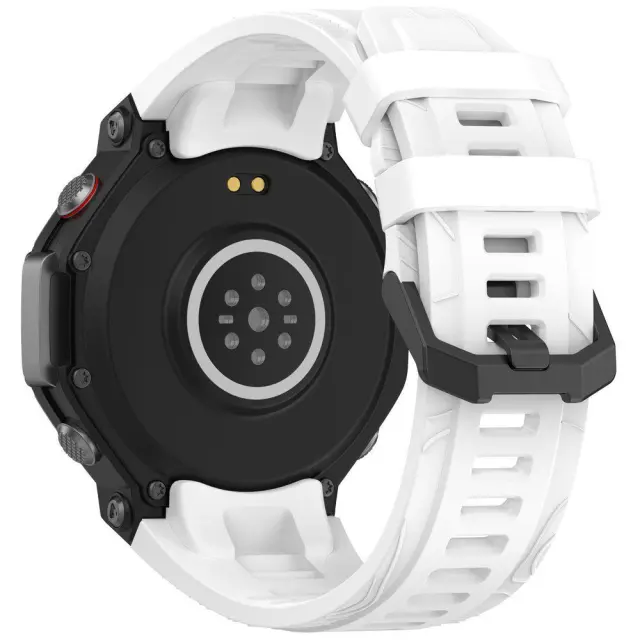 Breatheable Λουράκι Σιλικόνης για Xiaomi Amazfit T-Rex 3-White OEM