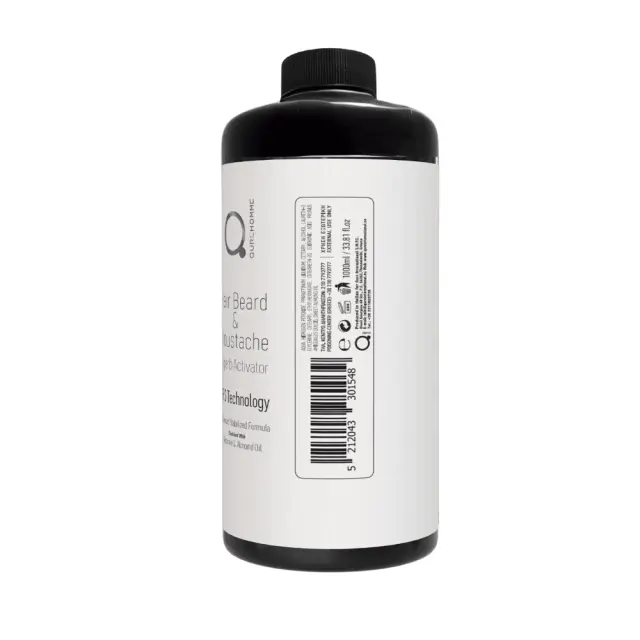 Hair Beard and Mustache Activator 500ml by QureHomme - Ενεργοποιητής Βαφής 2